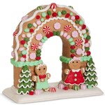 m. lynne designs gingerbread pastel candy arch