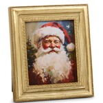m. lynne designs kris kringle's portrait wall art