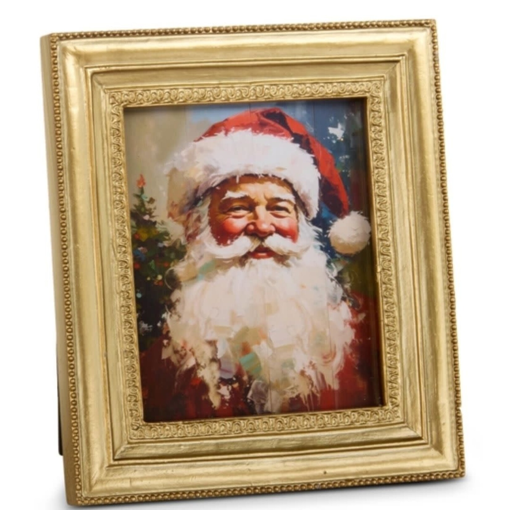 m. lynne designs kris kringle's portrait wall art