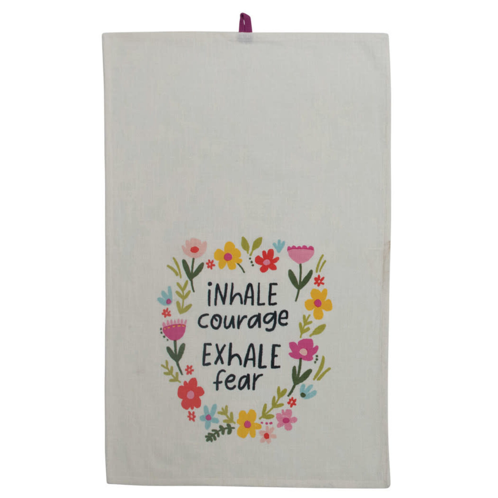 m. lynne designs cotton slub tea towel