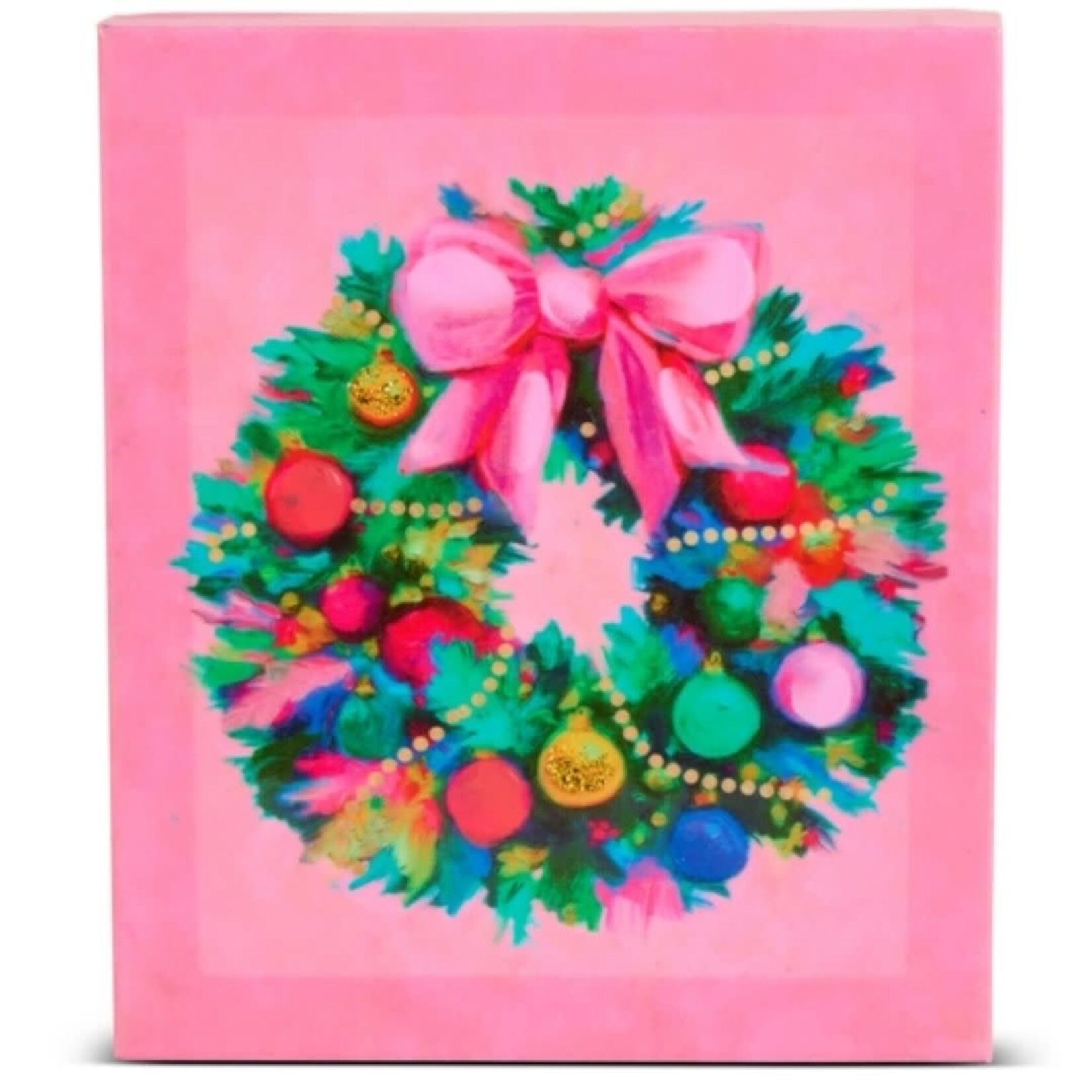m. lynne designs brightmas wrapped canvas