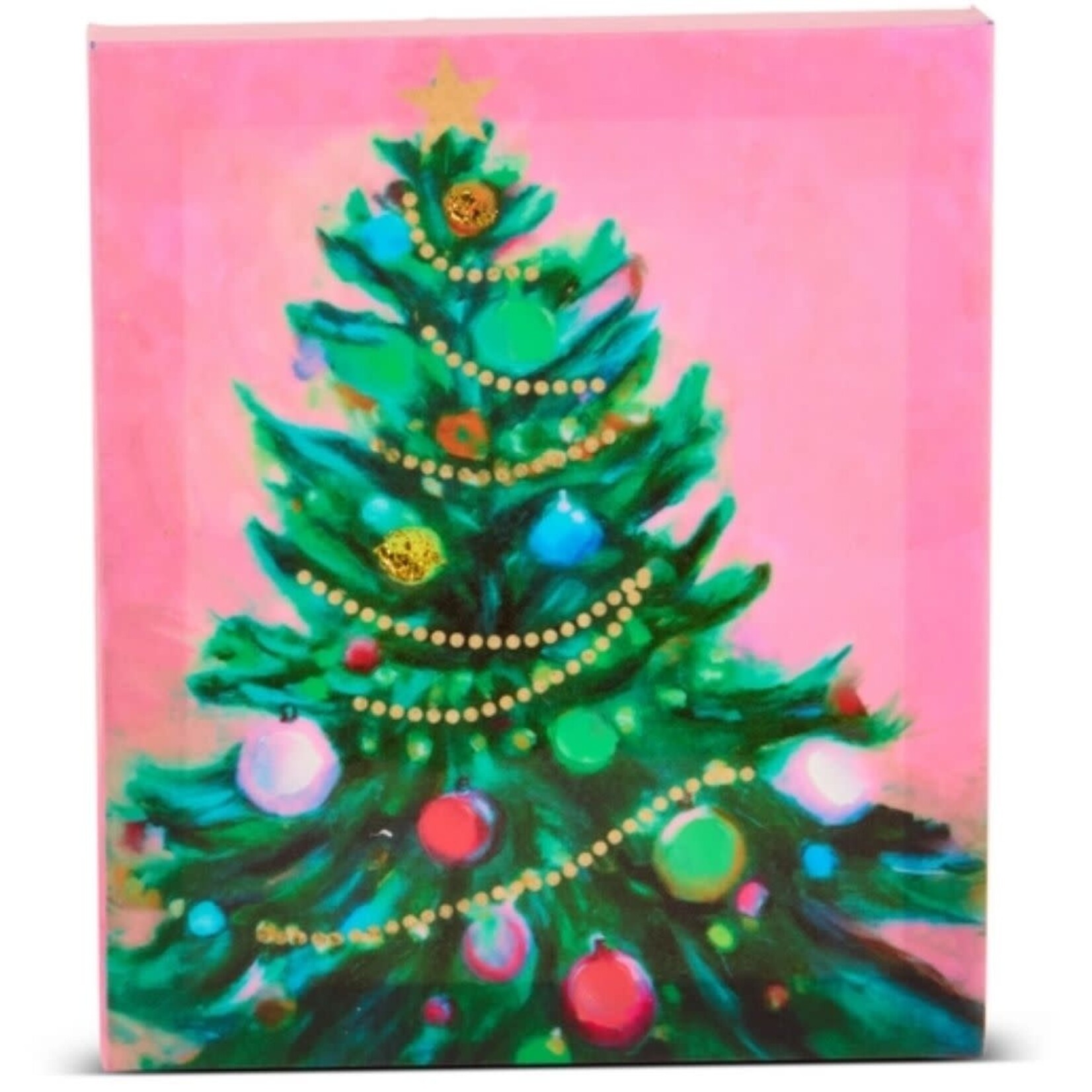 m. lynne designs brightmas wrapped canvas