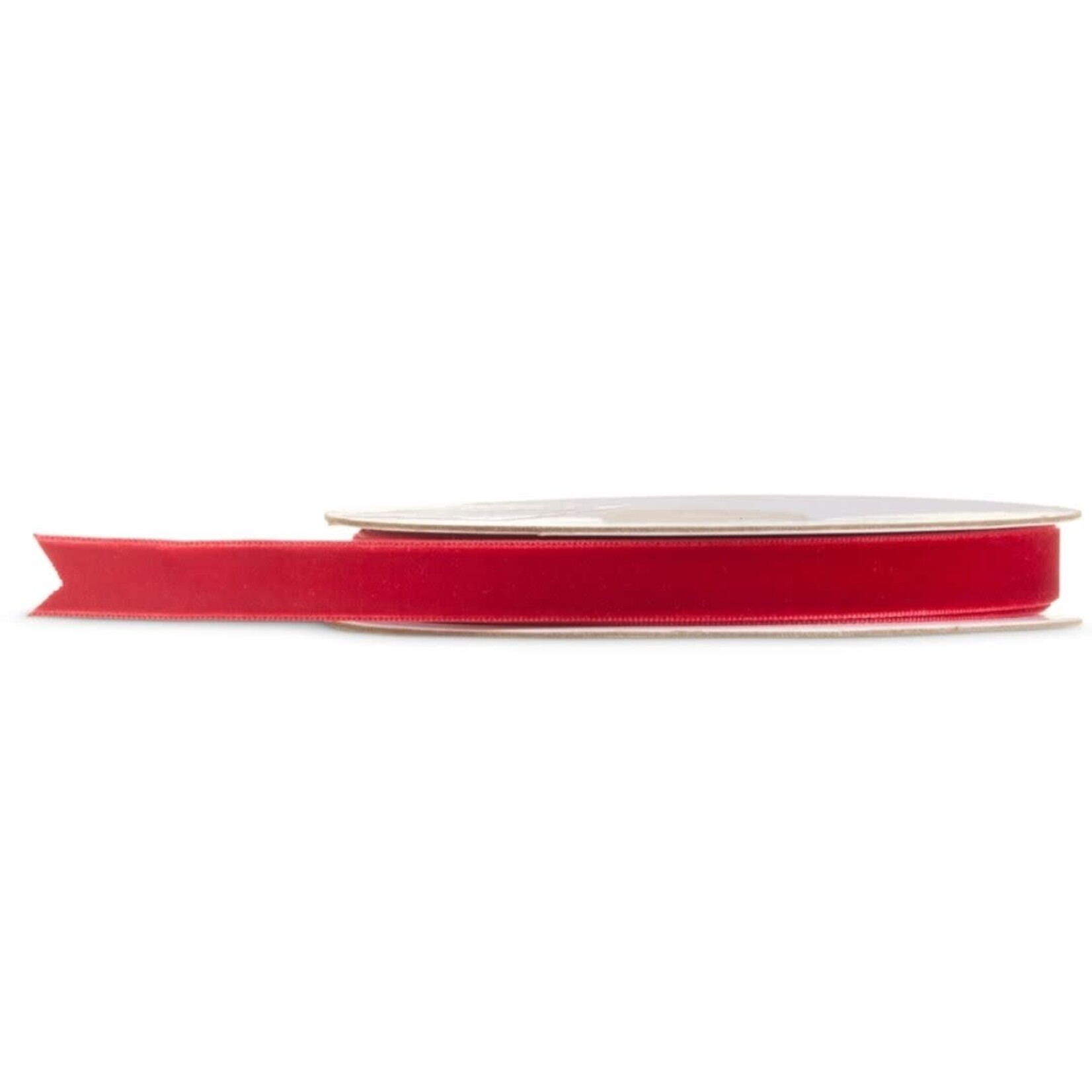 m. lynne designs red velvet ribbon