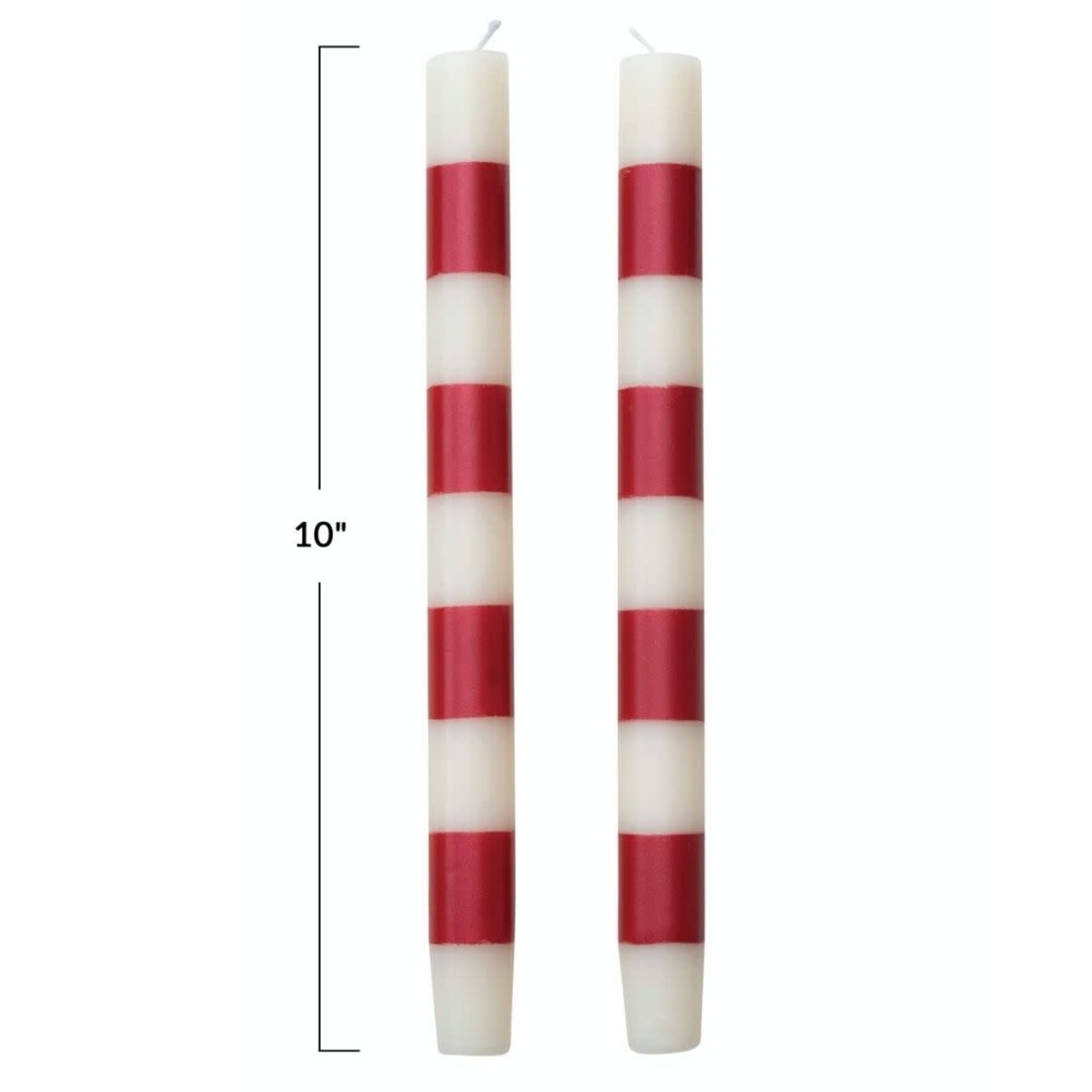 m. lynne designs red stripe taper