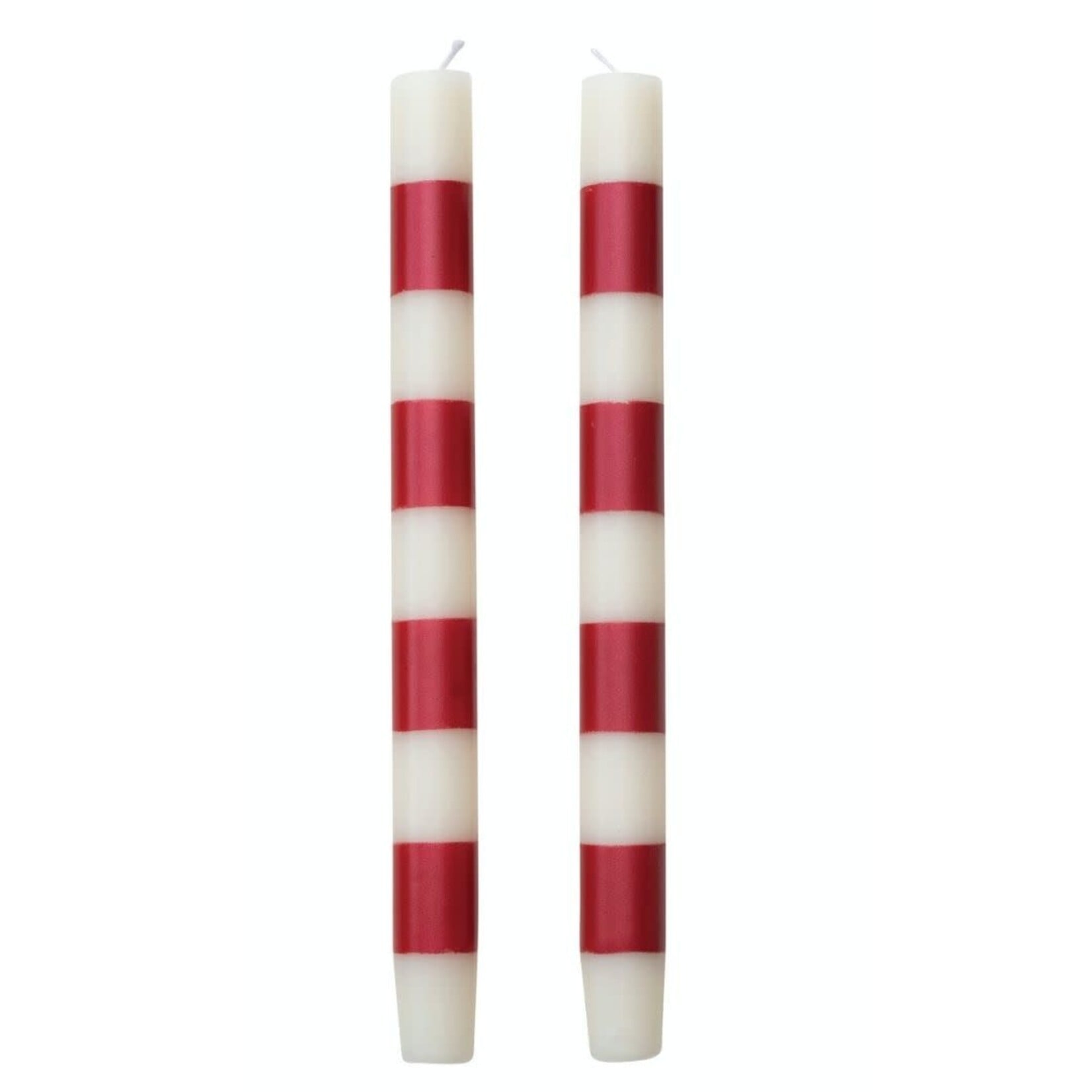 m. lynne designs red stripe taper