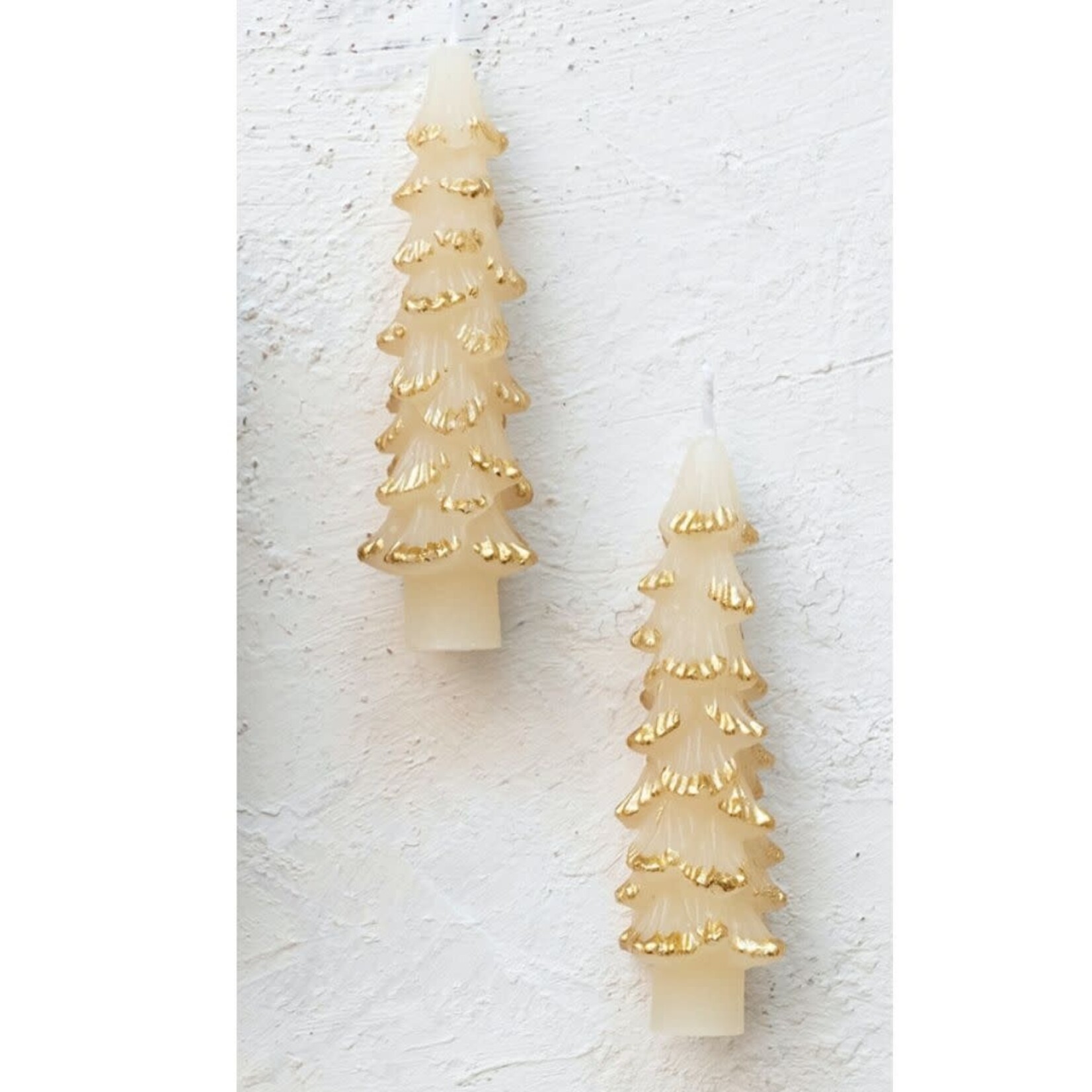 m. lynne designs cream taper tree with gold