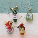m. lynne designs cocktail bottle ornament