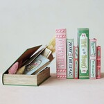 m. lynne designs christmas canvas book storage box