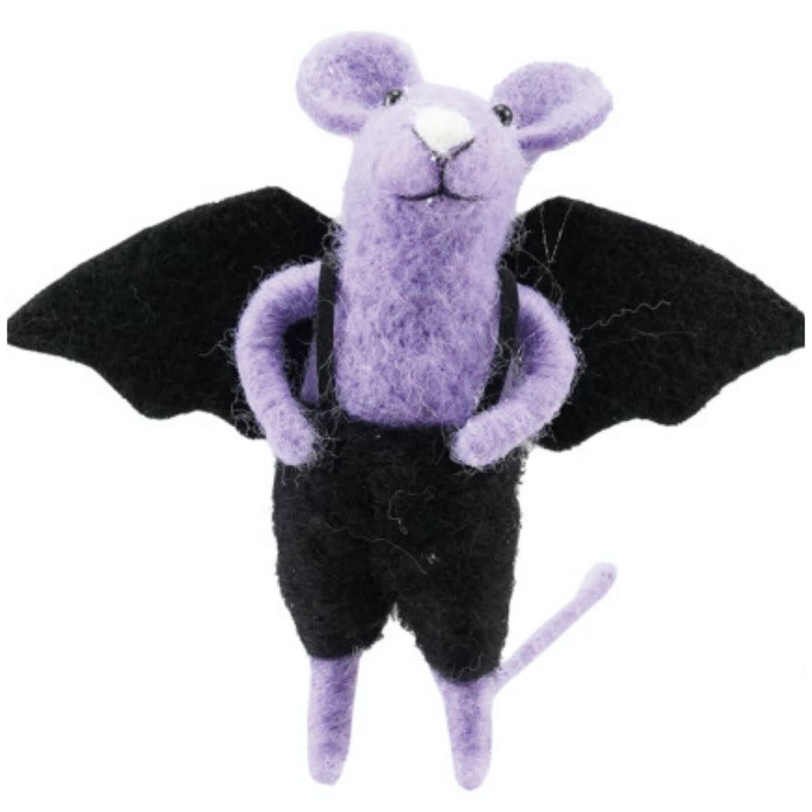 m. lynne designs felt mouse in halloween costume