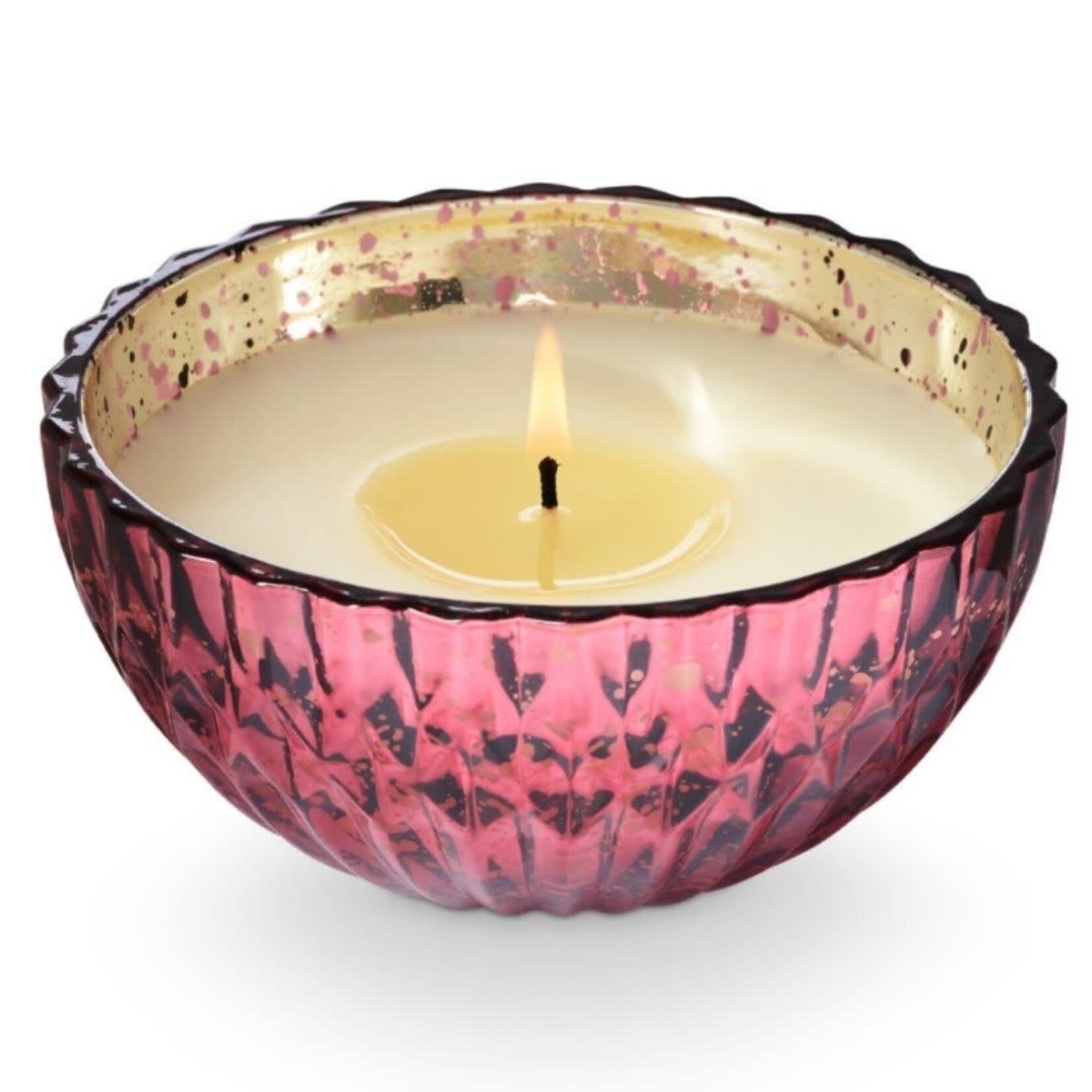m. lynne designs red balsam and cedar mercury ornament candle