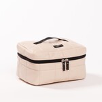 SCOUT Bags putty box quilted all aboard train case