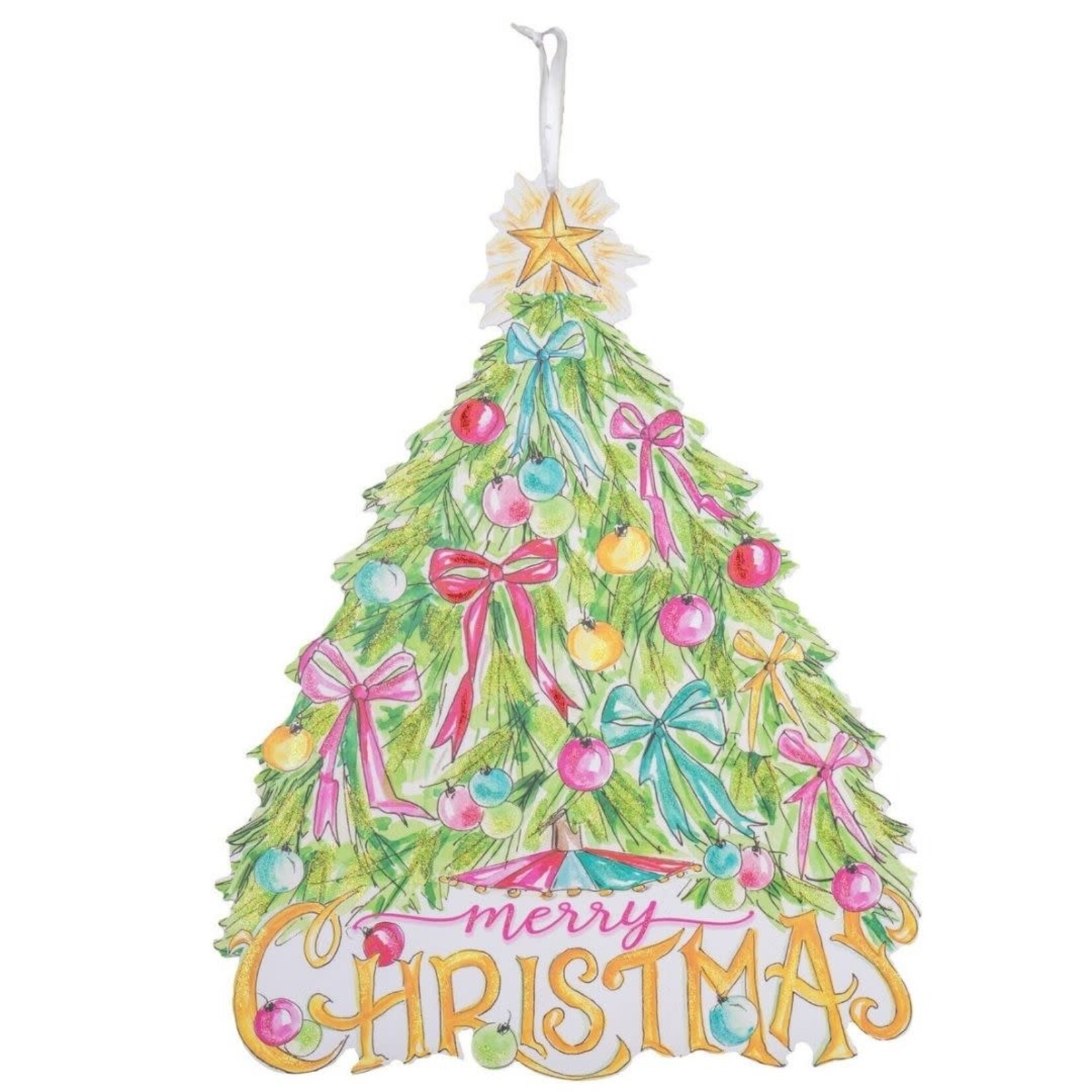 the round top collection vintage tree door hanger