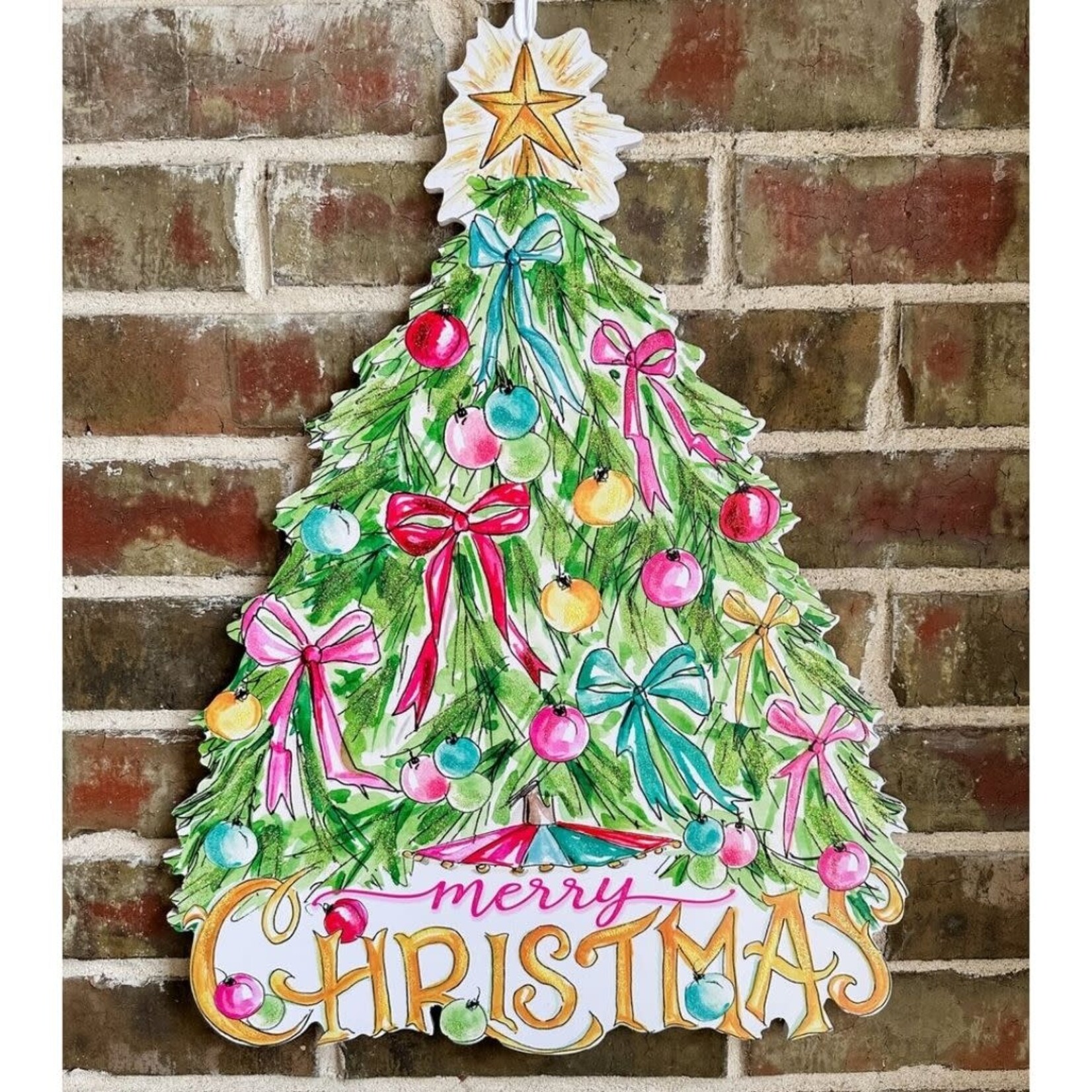 the round top collection vintage tree door hanger