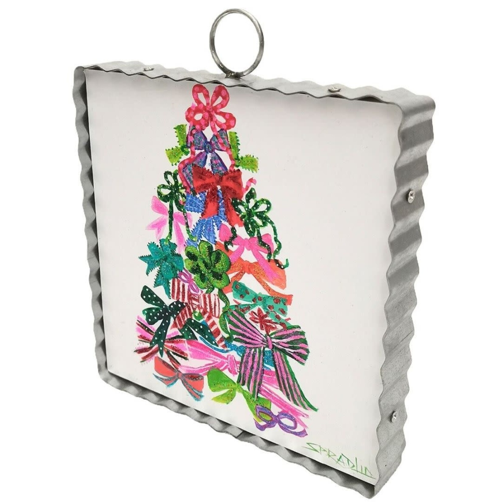 the round top collection bow tree charm