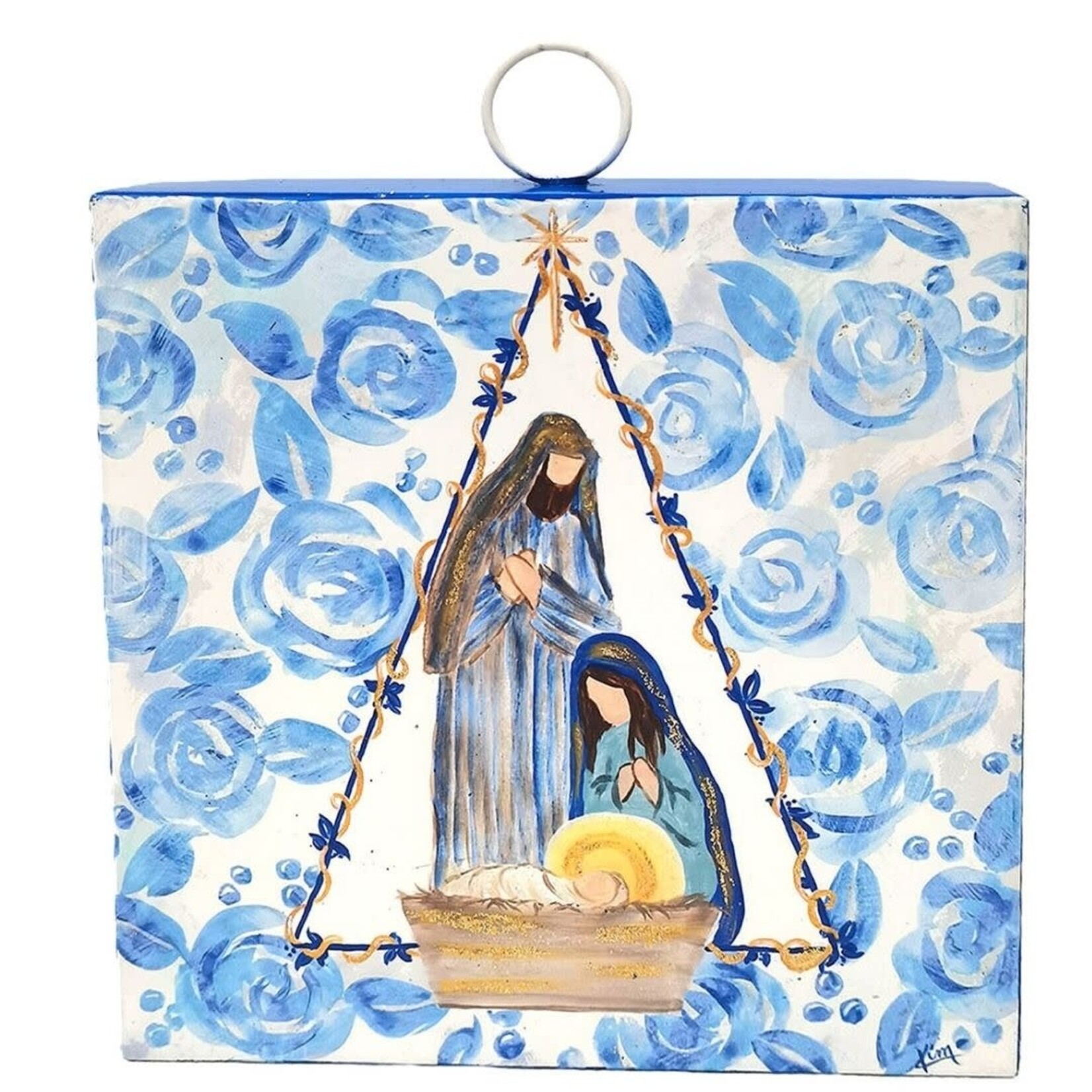 the round top collection chinoiserie holy family charm