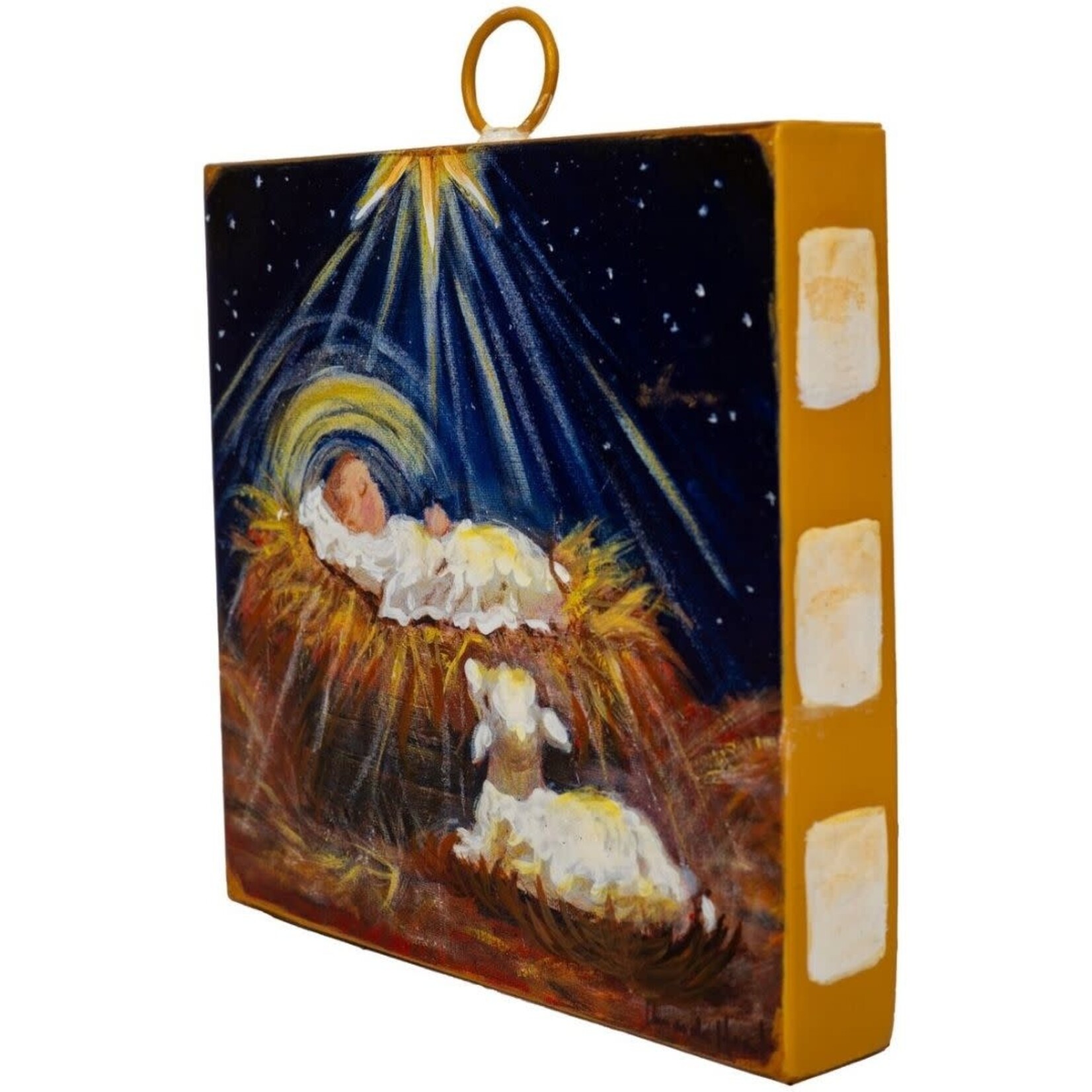 the round top collection guardian lamb charm