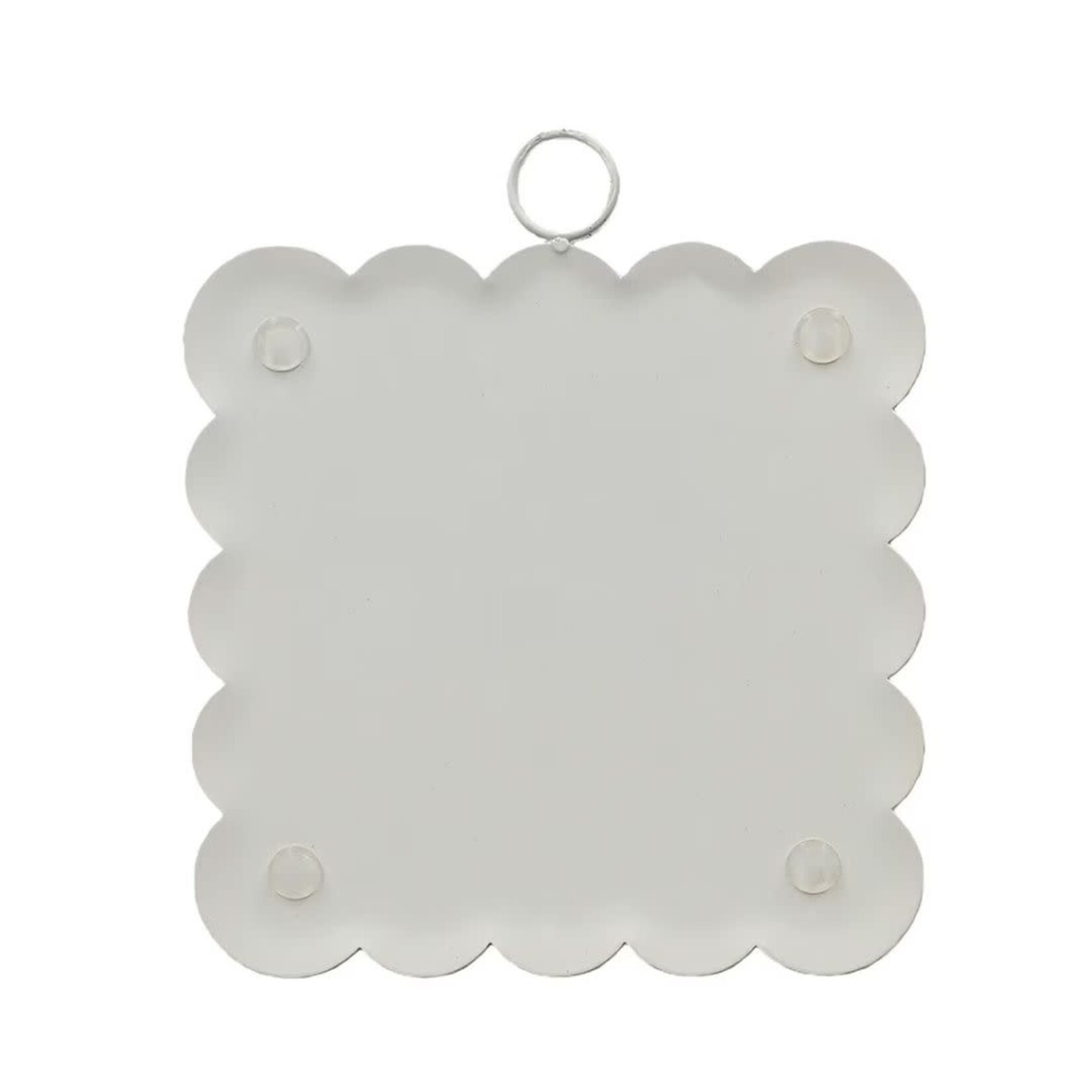 the round top collection scallop belly laugh santa with gifts charm