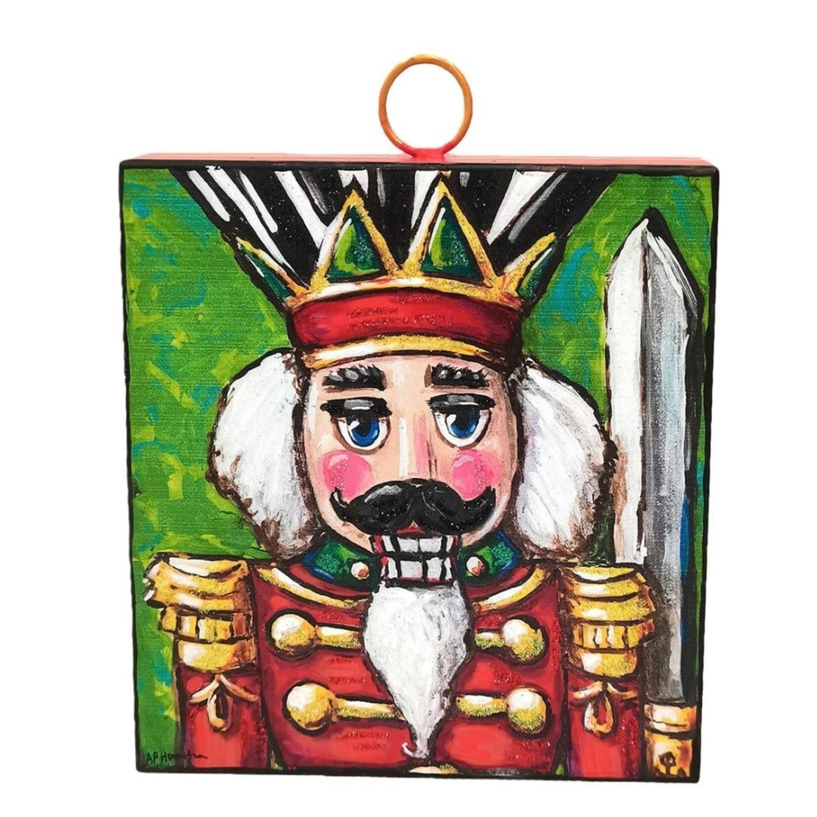 the round top collection elegant nutcracker charm