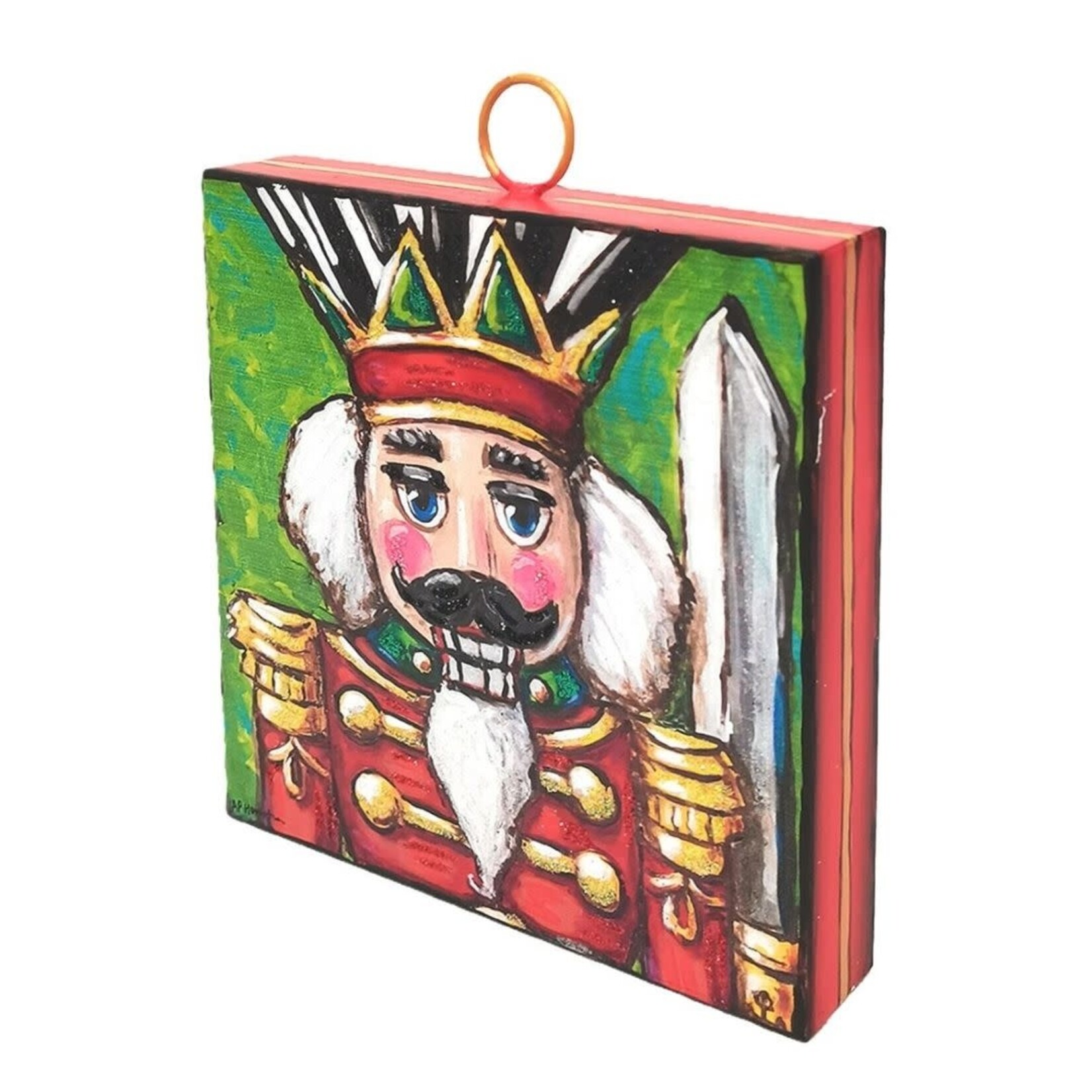 the round top collection elegant nutcracker charm