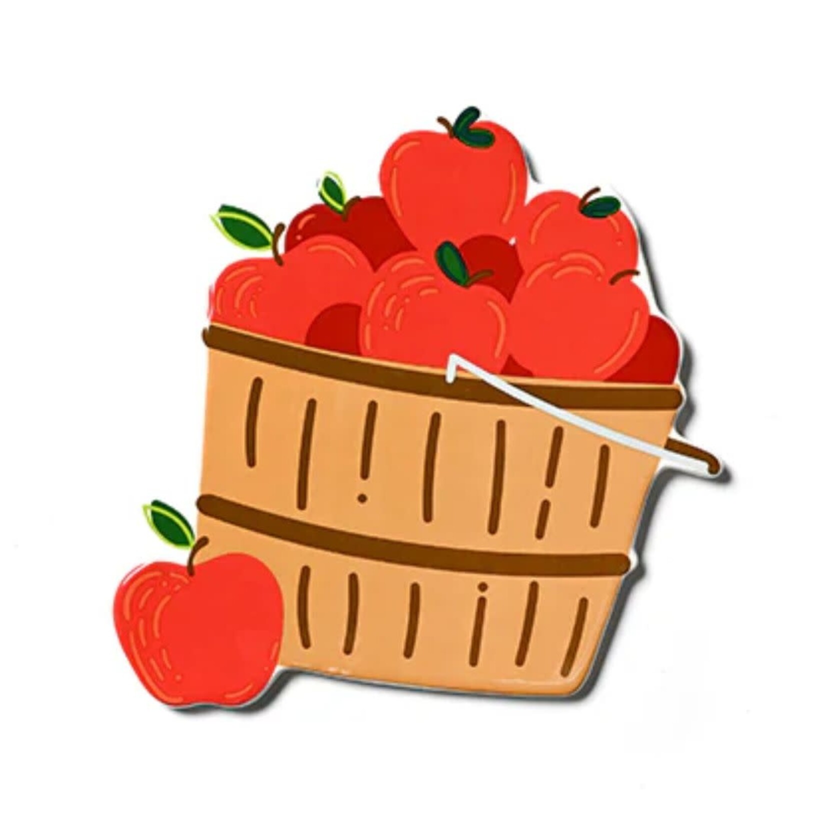 happy everything basket of apples mini attachment