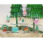 m. lynne designs acrylic christmas icon block