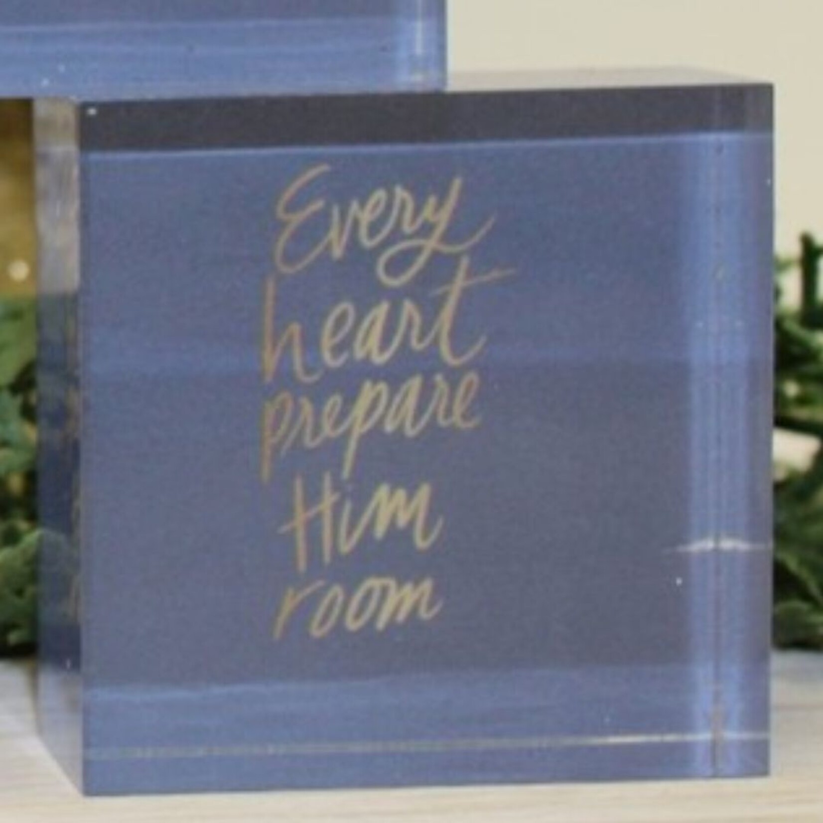 m. lynne designs holiest night acrylic block