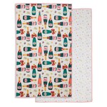 m. lynne designs champagne microfiber dish towel