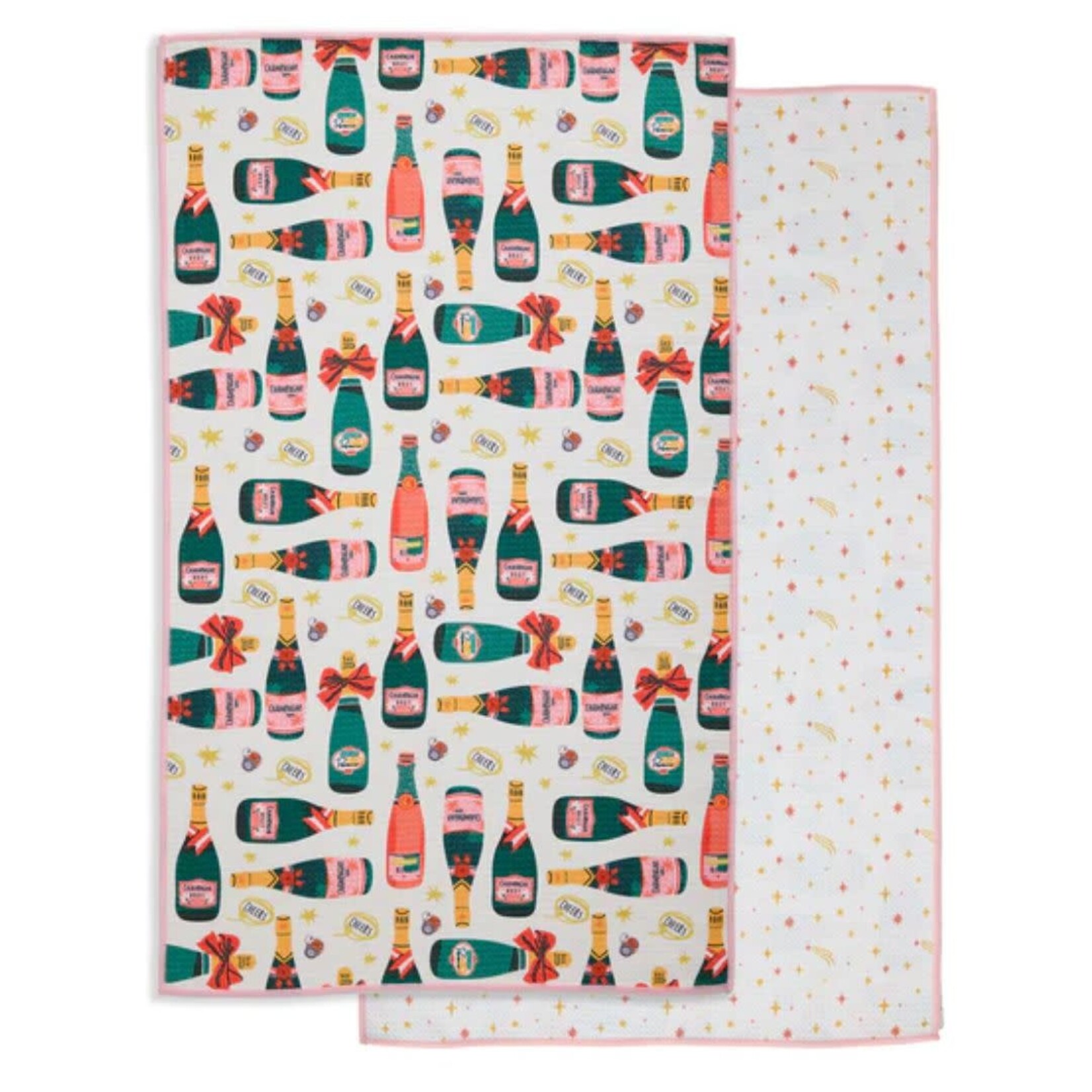 m. lynne designs champagne microfiber dish towel