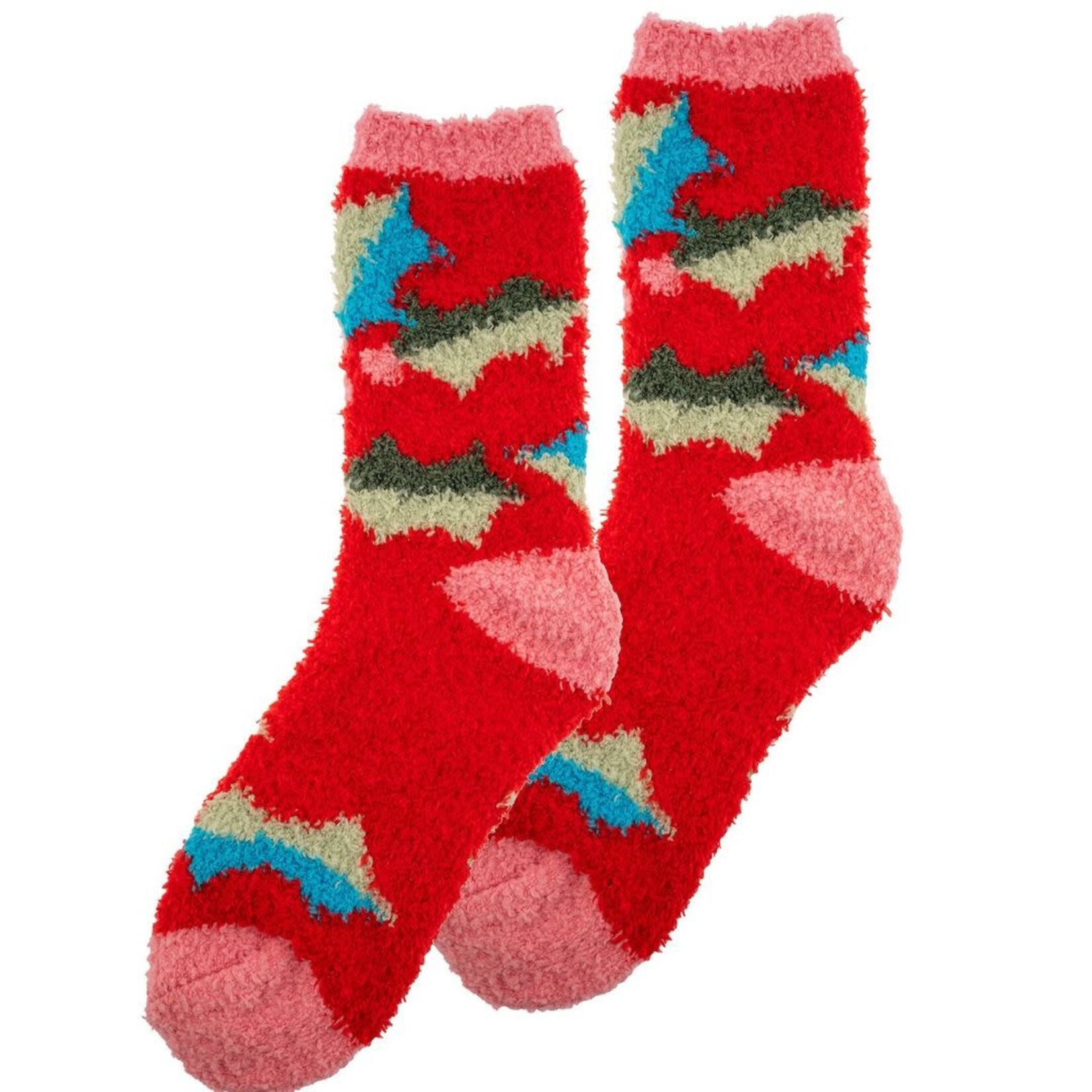 m. lynne designs cozy holly socks