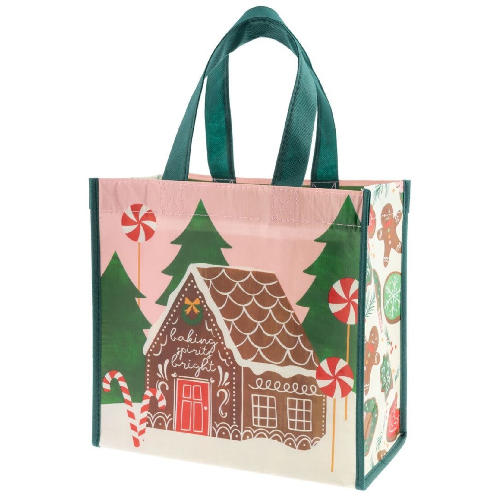 m. lynne designs recycled gingerbread medium gift bag