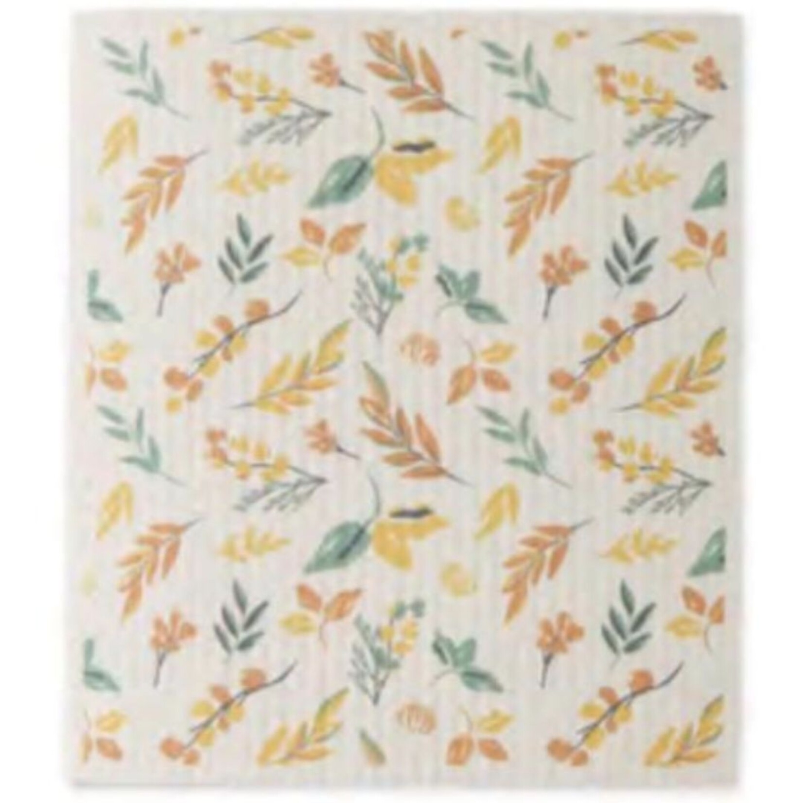 m. lynne designs fall leaves swedish dishcloth