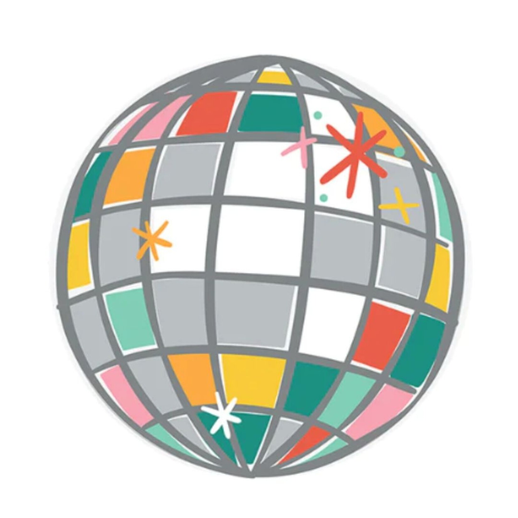 happy everything 2024 party disco mini attachment