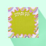 taylor elliott designs wavy sticky reminder pad