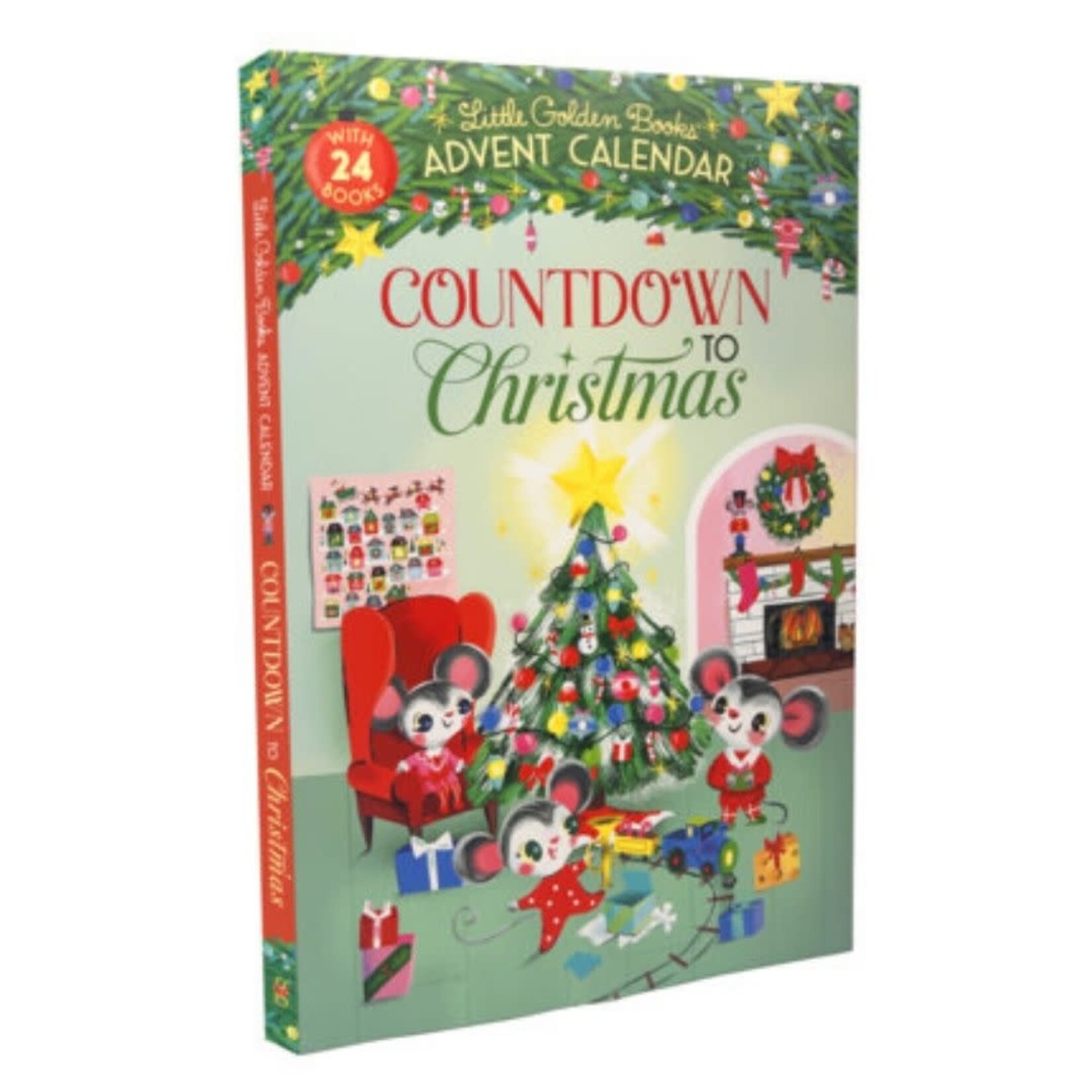 m. lynne designs little golden book advent calendar