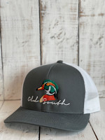 Old South Wood Duck Trucker Hat Graphite/White