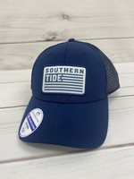 Southern Tide Tonal Flag Patch Performance Trucker Hat