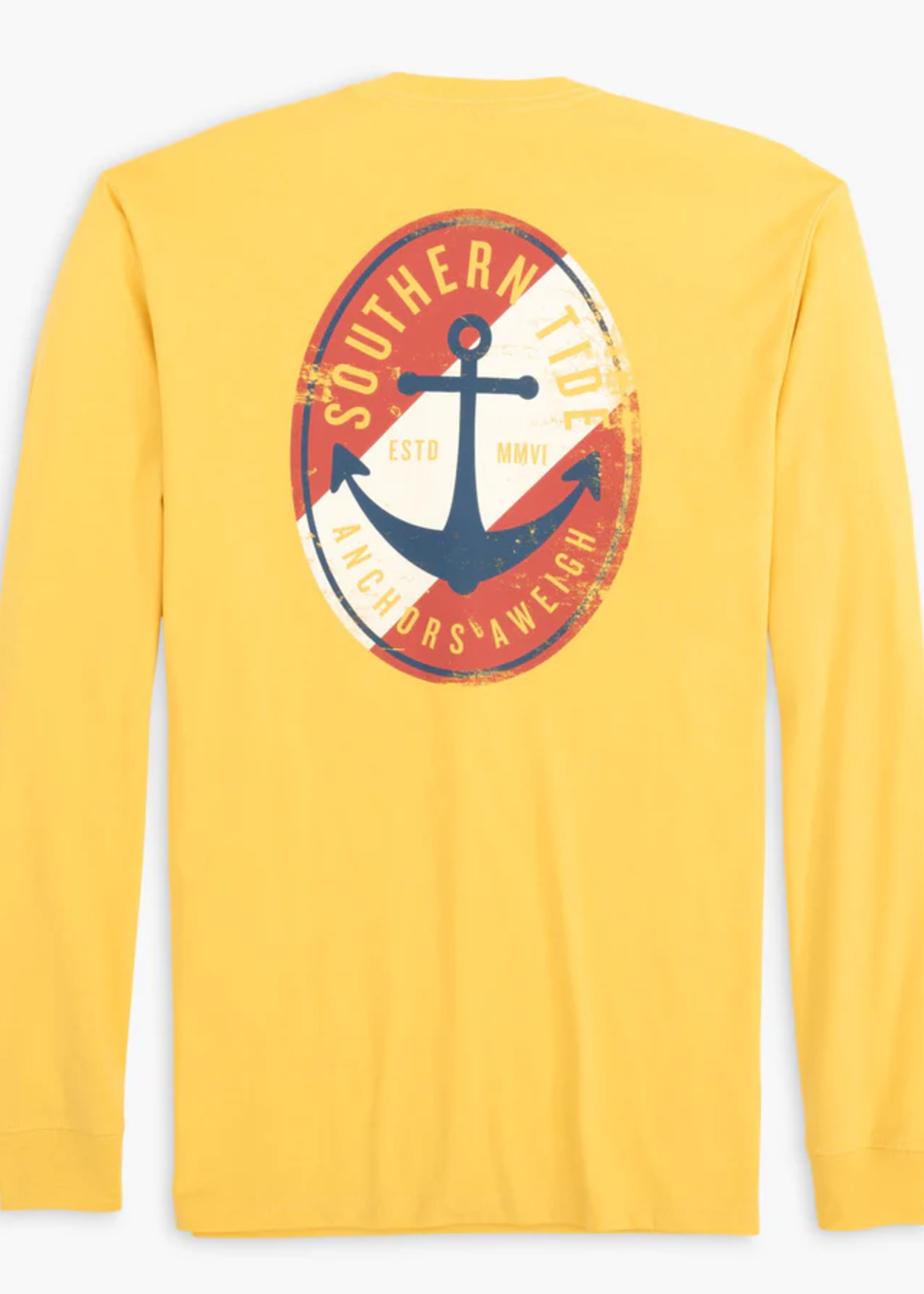 Southern Tide Anchors Aweigh Long Sleeve T-Shirt