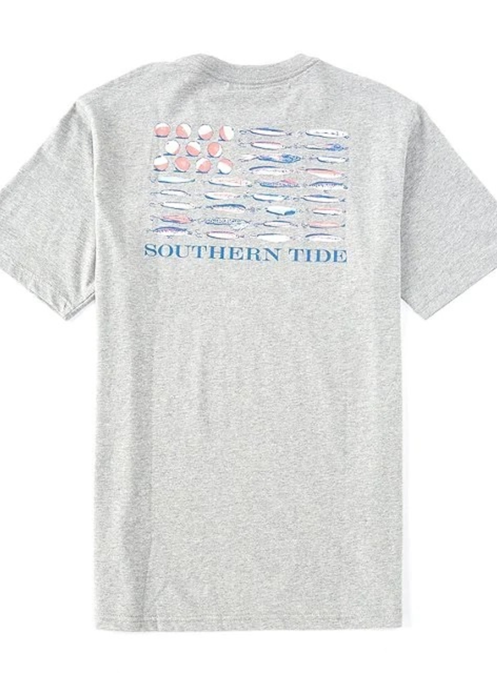Southern Tide Bobbers and Lure Heather Tee