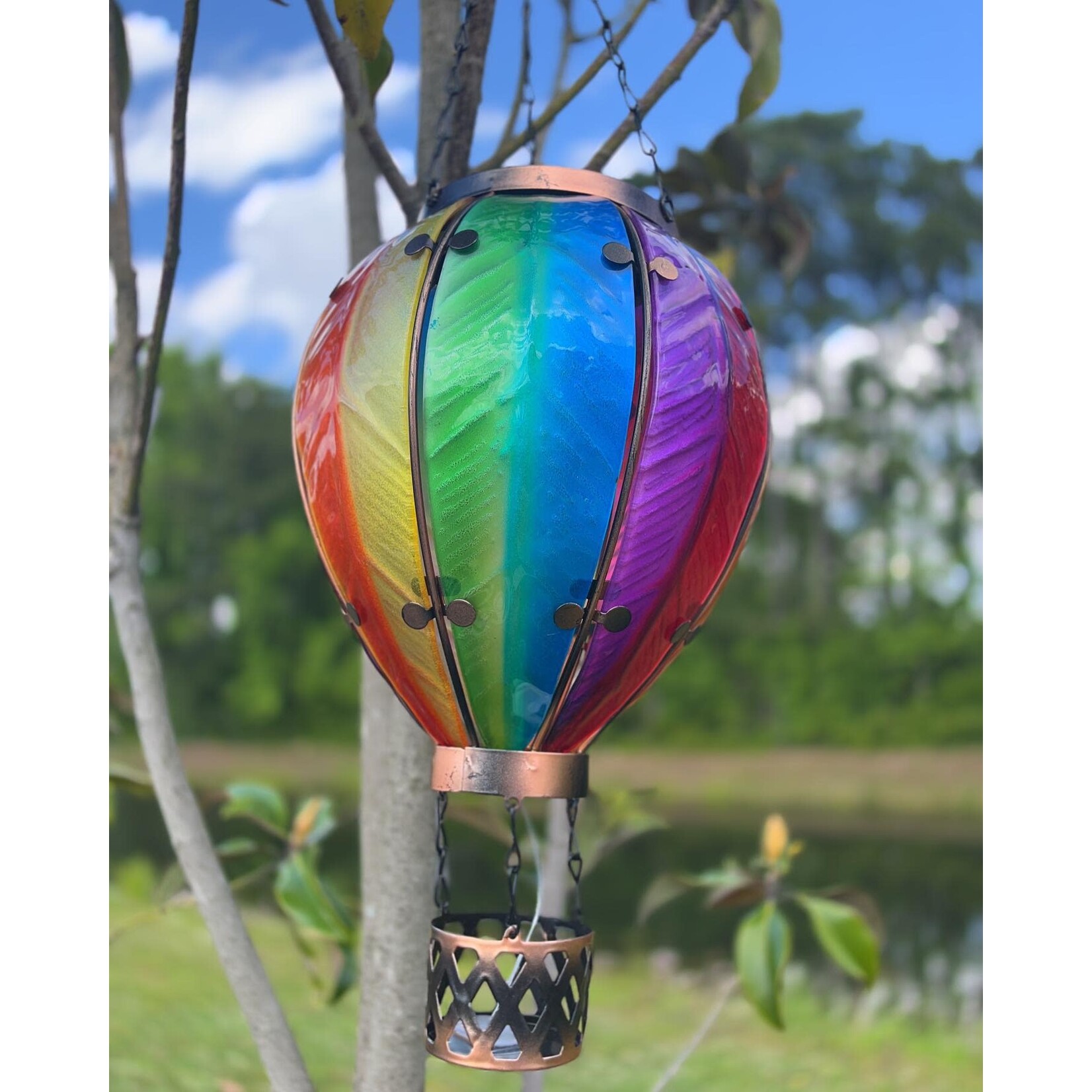 Regal Art and Gift Solar Hot Air Balloon Lantern