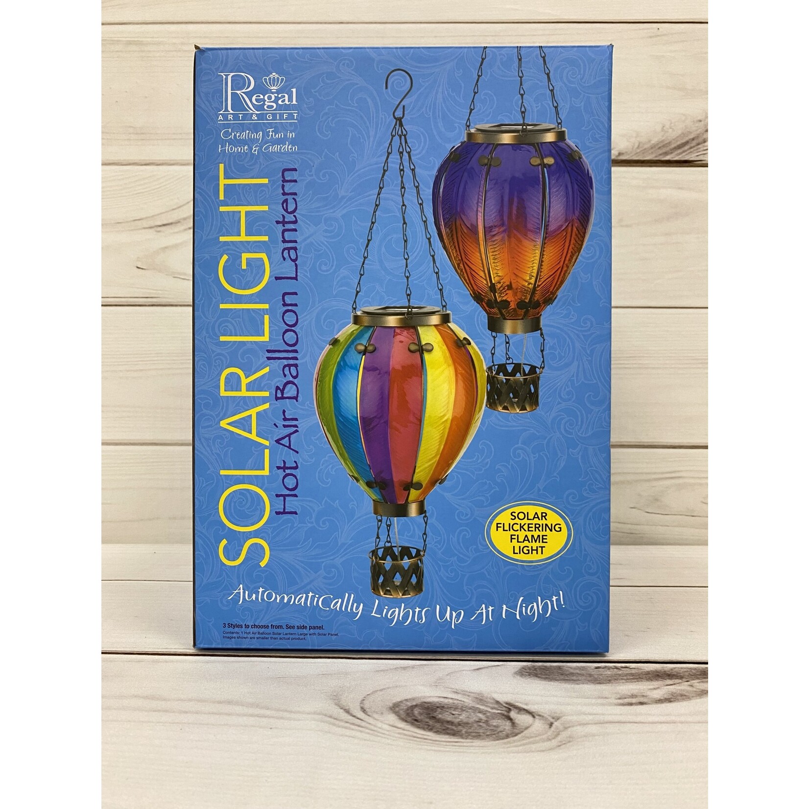 Regal Art and Gift Solar Hot Air Balloon Lantern