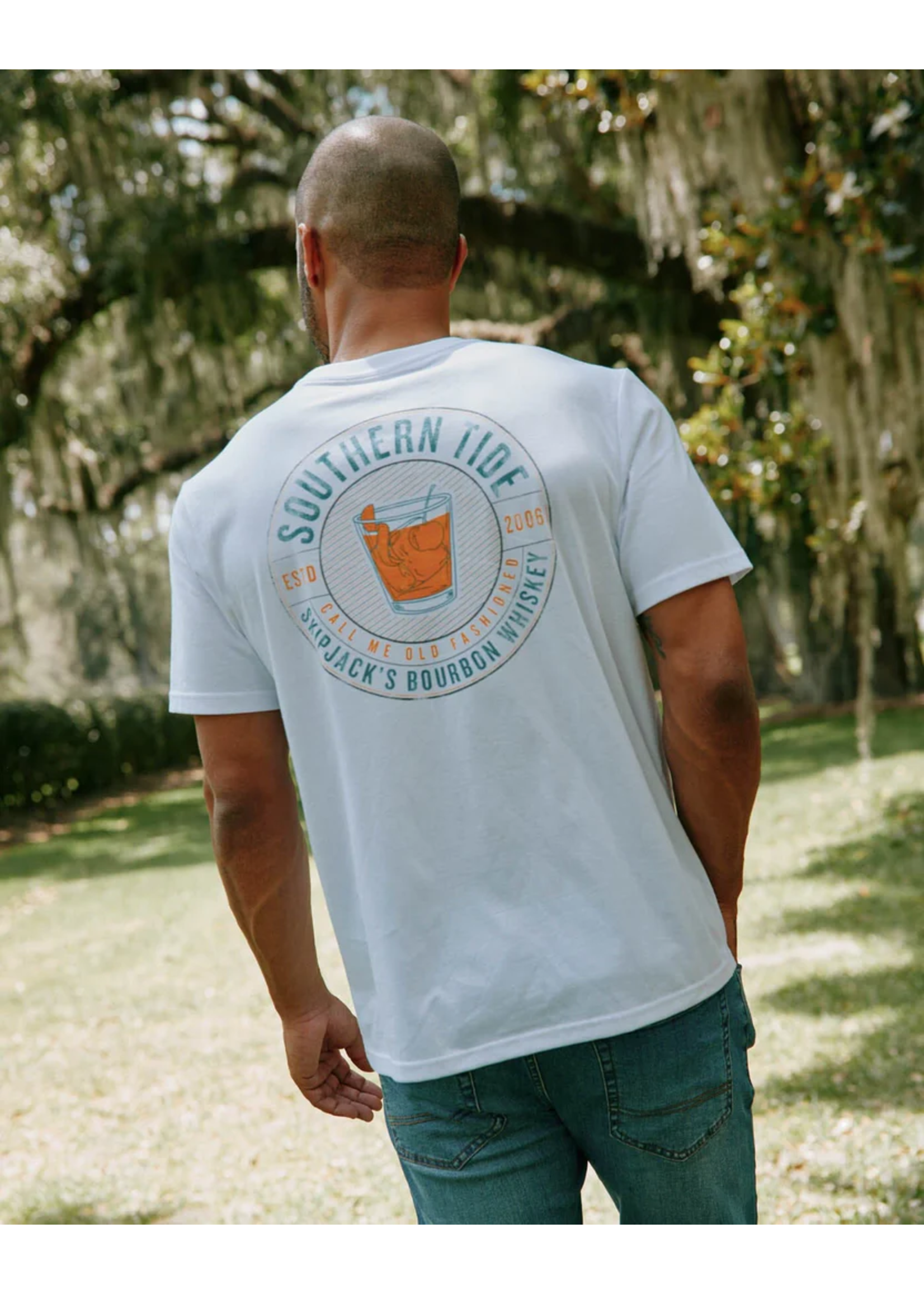 Southern Tide Call Me Old Fashioned Tee