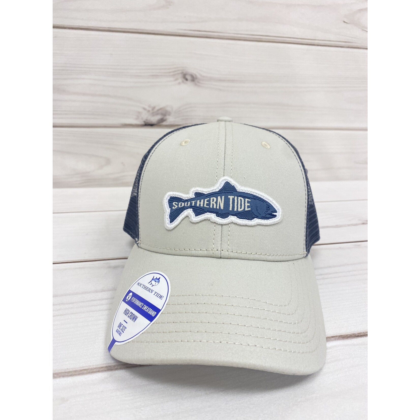 Southern Tide ST Fish Patch Trucker