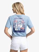Southern Tide Tailgate Ready Heather Tee