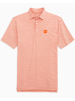 Southern Tide Clemson Tigers Driver Spacedye Performance Polo