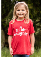 Southern Fried Design A Lil Bit Naughty - Toddler Tee