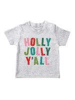 Southern Fried Design Holly Jolly Y'all - Toddler Tee