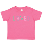 Southern Fried Cotton LOVED Toddler Tee