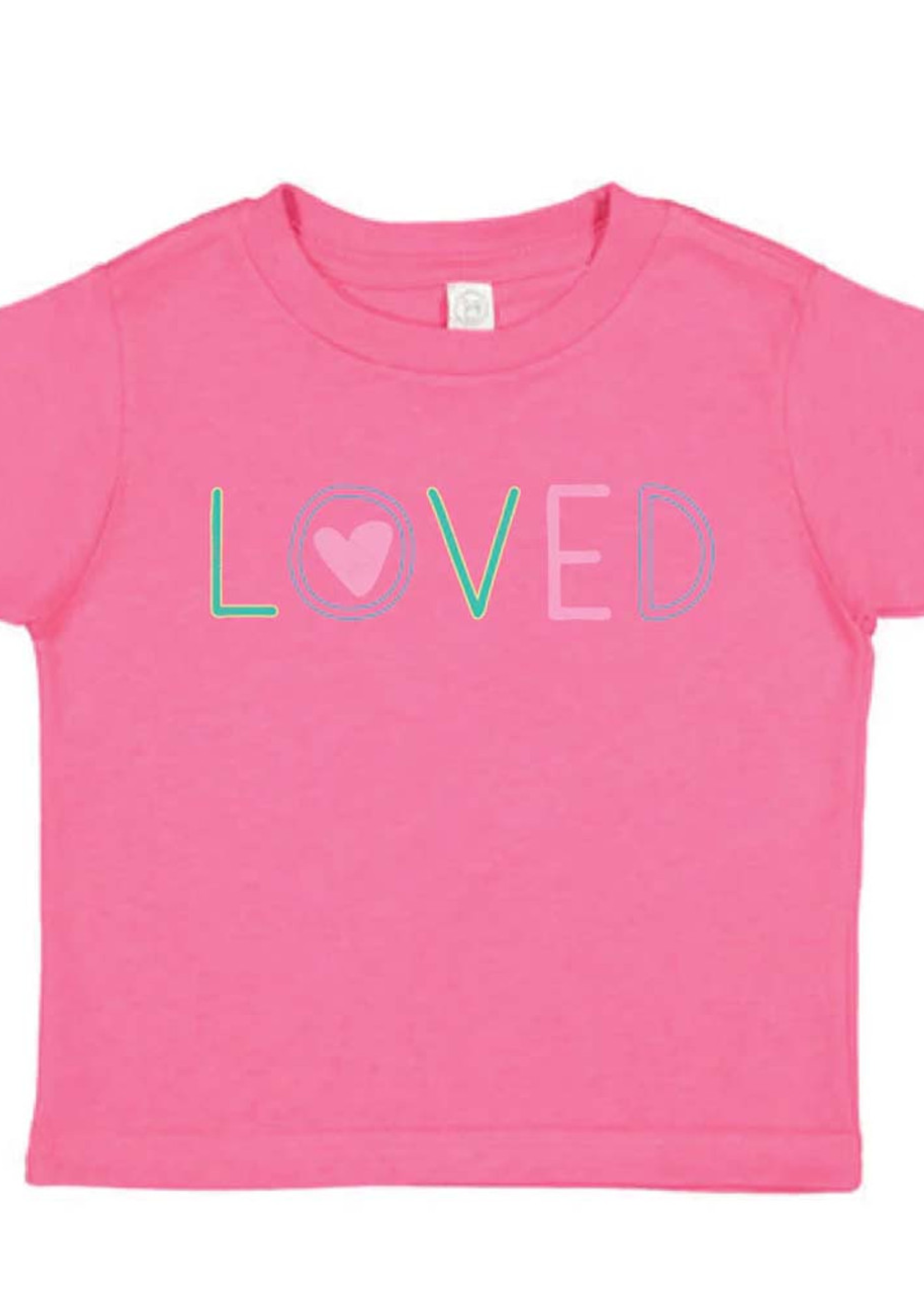 Southern Fried Cotton LOVED Toddler Tee