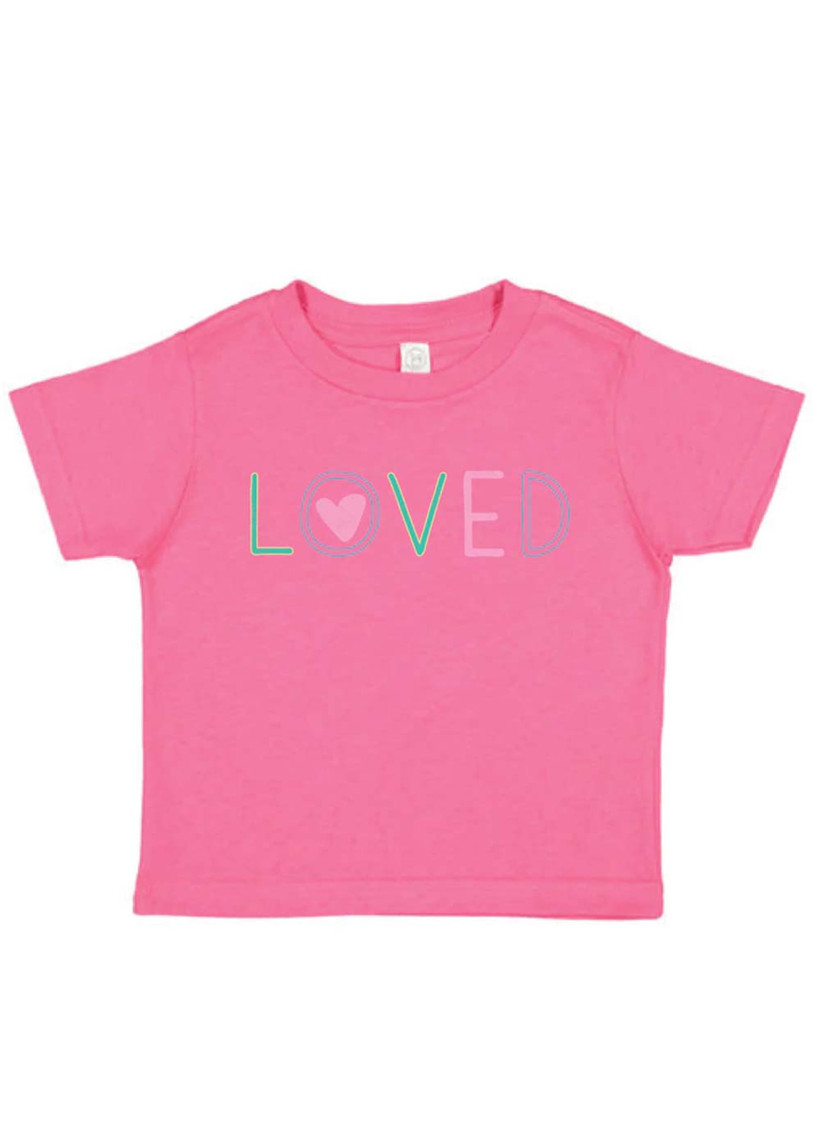 Southern Fried Cotton LOVED Toddler Tee