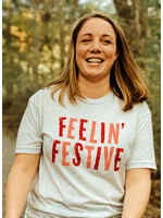 Southern Fried Design Feelin' Festive Tee